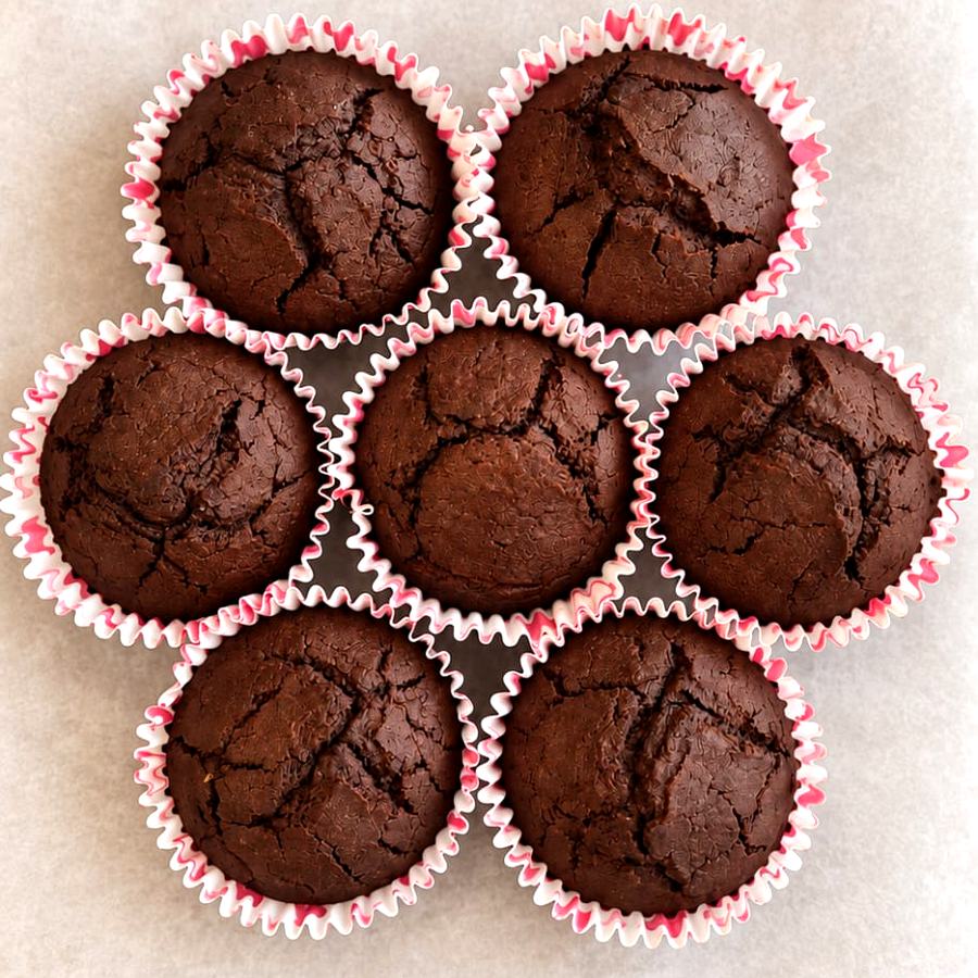 Sugar free ragi oats muffins in paper cases
